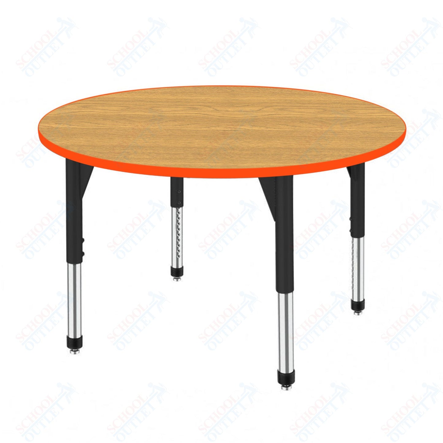 Marco Premier Series 42" Round Stand-Up Table Adjustable Height 32"-42" (43-2245-MA)