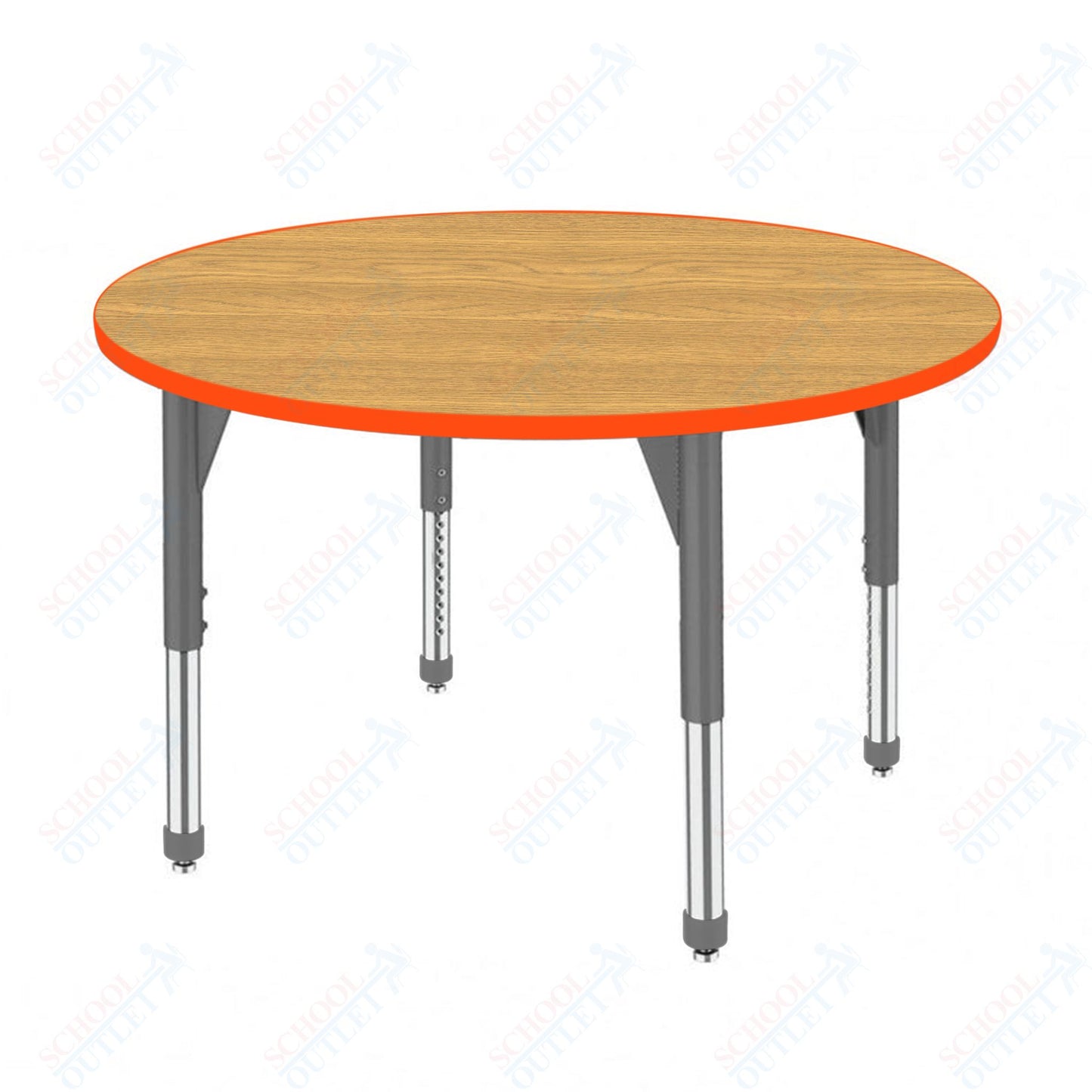 Marco Premier Series 42" Round Stand-Up Table Adjustable Height 32"-42" (43-2245-MA)