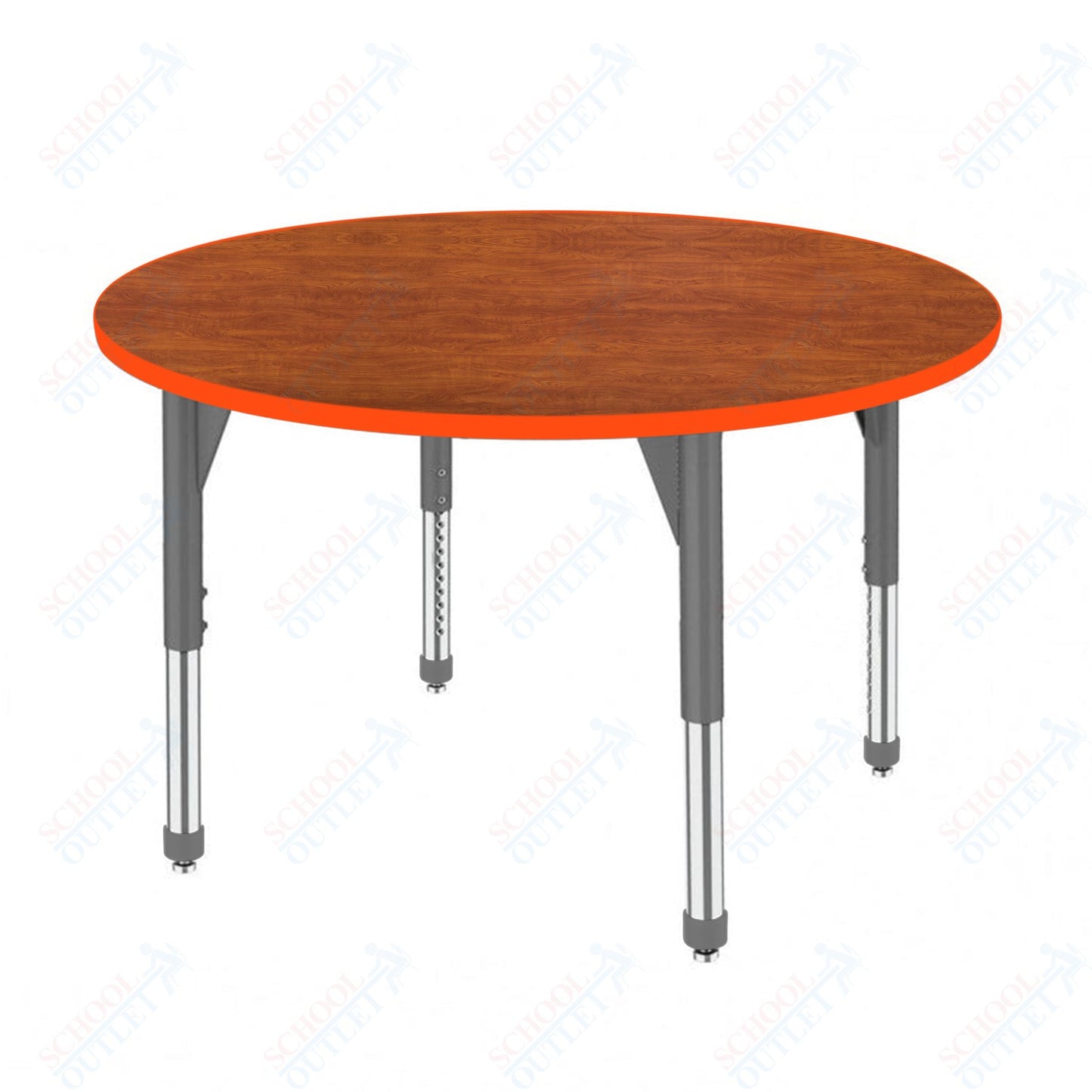 Marco Premier Series 42" Round Stand-Up Table Adjustable Height 32"-42" (43-2245-MA)