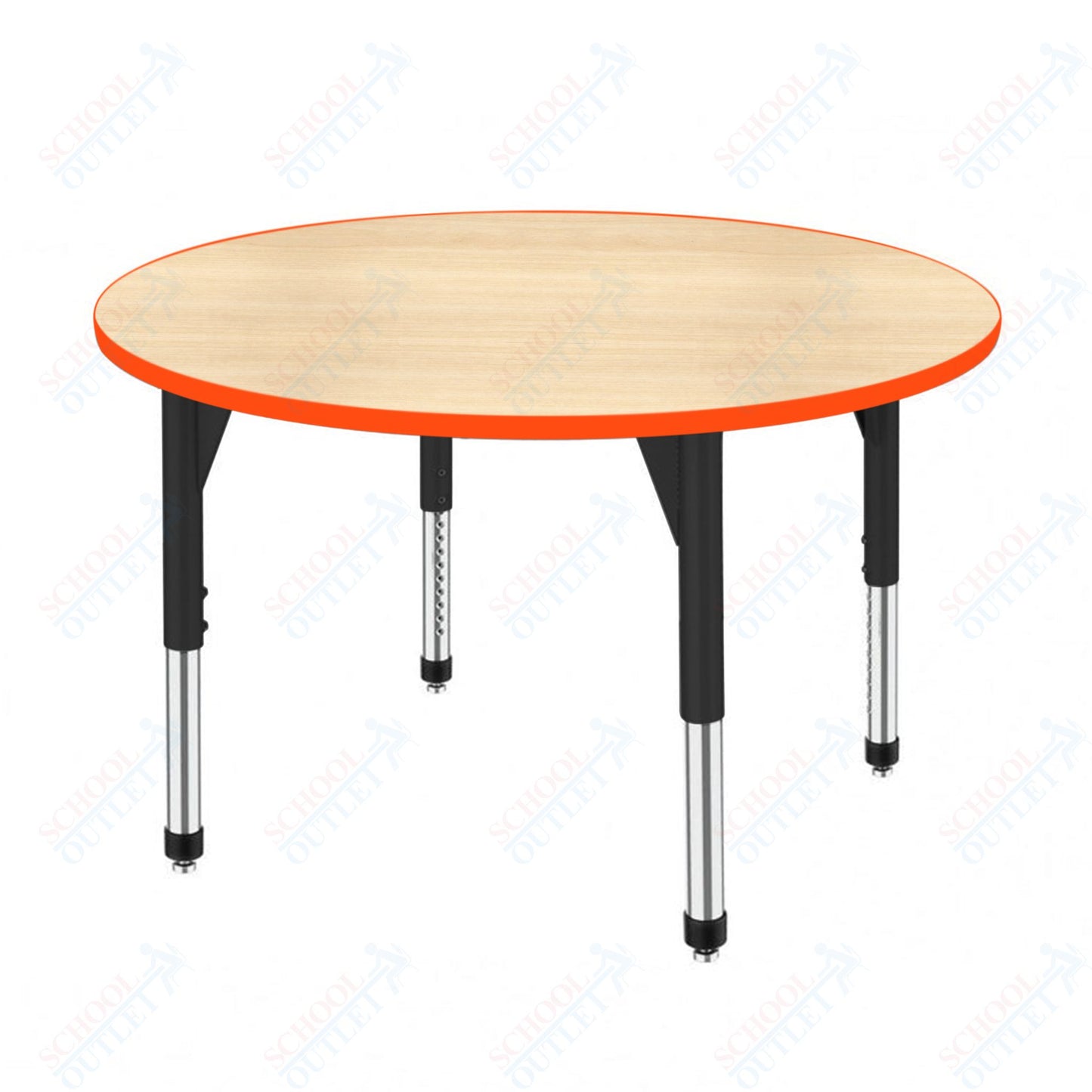 Marco Premier Series 42" Round Stand-Up Table Adjustable Height 32"-42" (43-2245-MA)