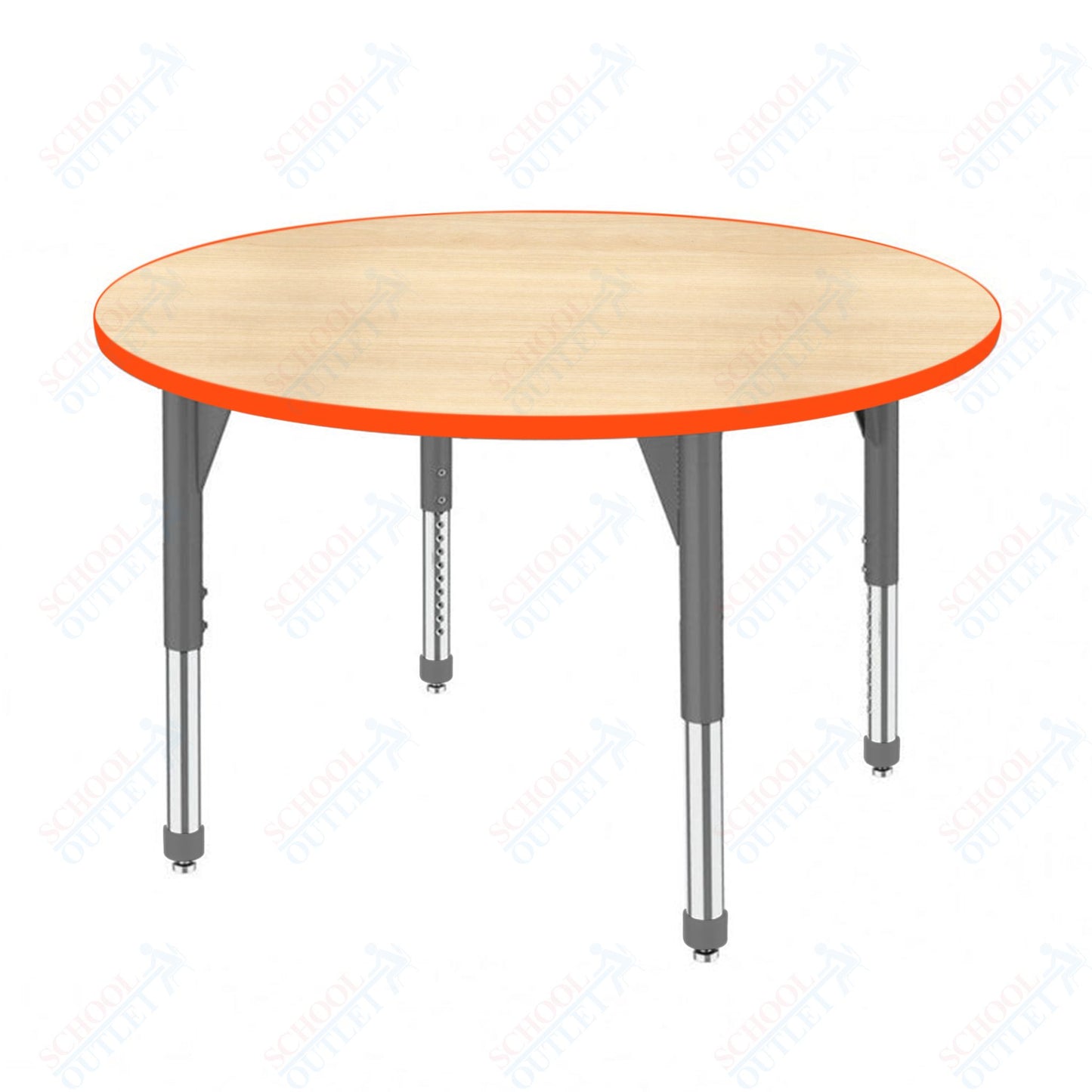 Marco Premier Series 42" Round Stand-Up Table Adjustable Height 32"-42" (43-2245-MA)