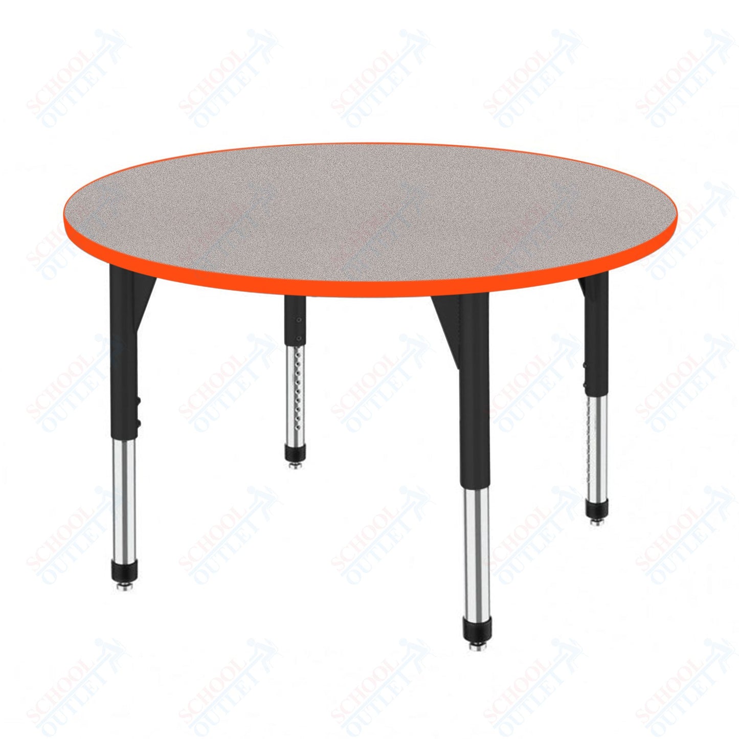 Marco Premier Series 42" Round Stand-Up Table Adjustable Height 32"-42" (43-2245-MA)