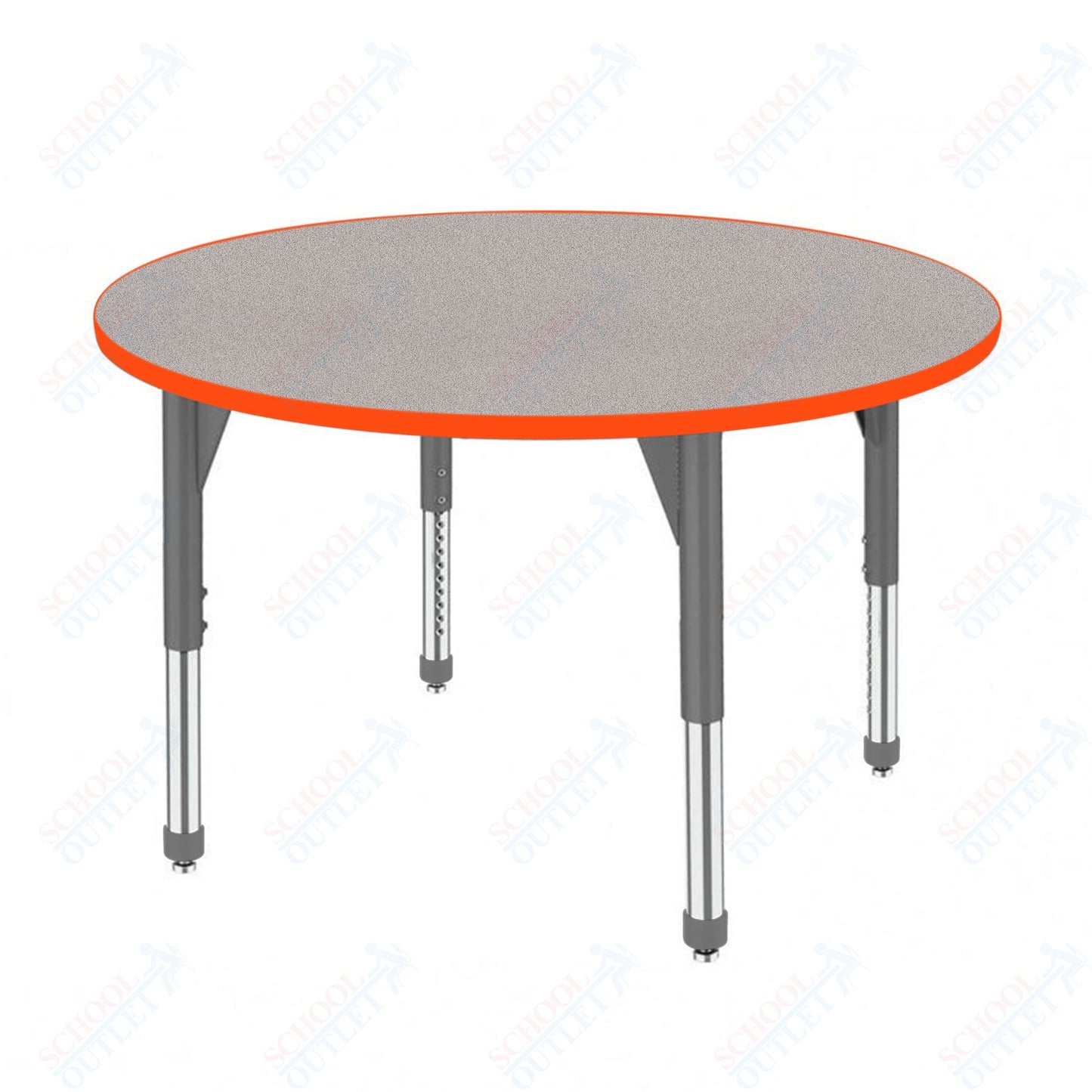 Marco Premier Series 42" Round Stand-Up Table Adjustable Height 32"-42" (43-2245-MA)