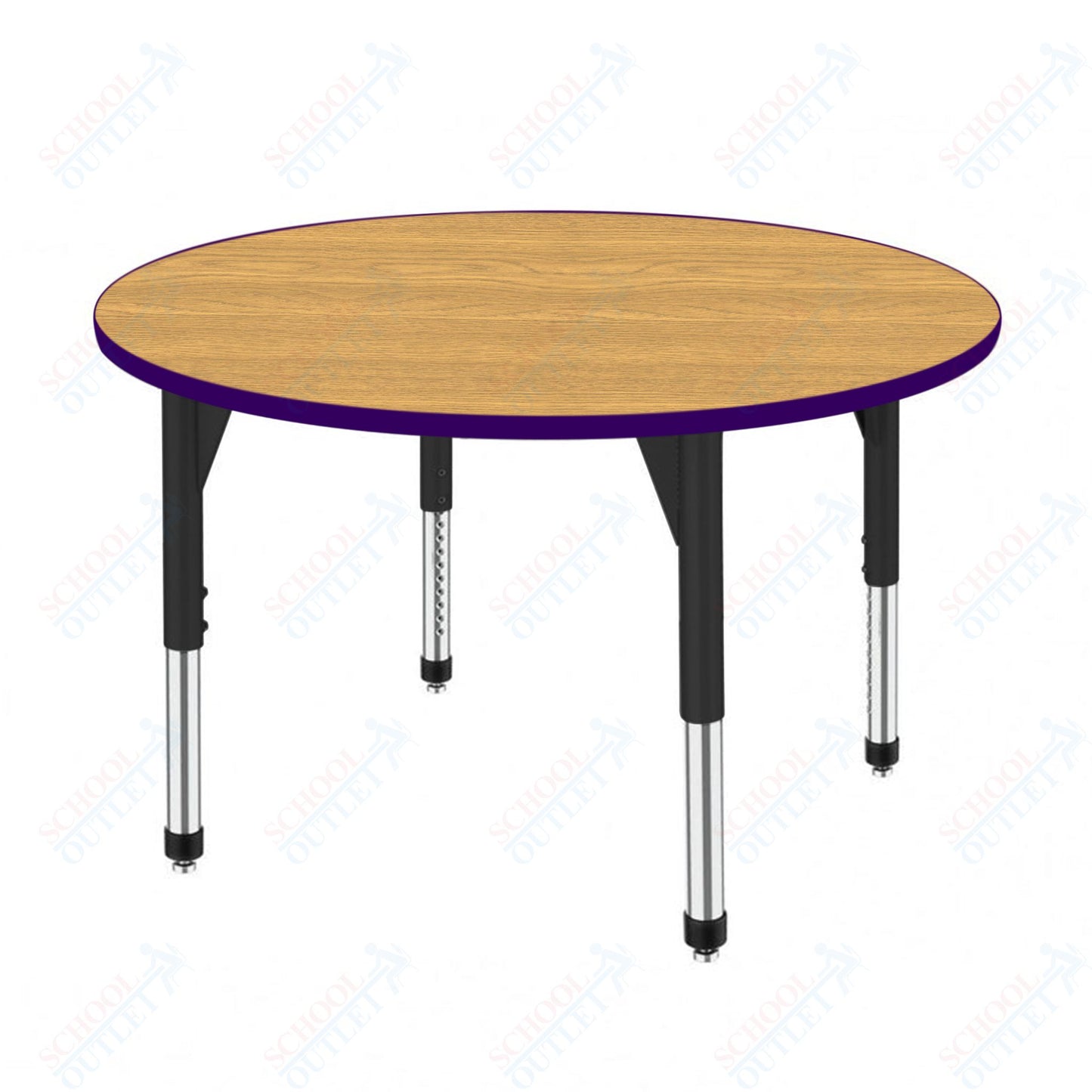 Marco Premier Series 42" Round Stand-Up Table Adjustable Height 32"-42" (43-2245-MA)