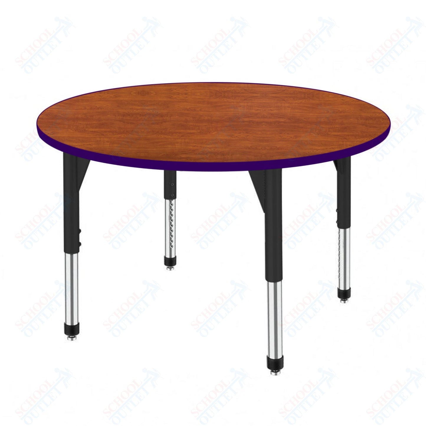 Marco Premier Series 42" Round Stand-Up Table Adjustable Height 32"-42" (43-2245-MA)