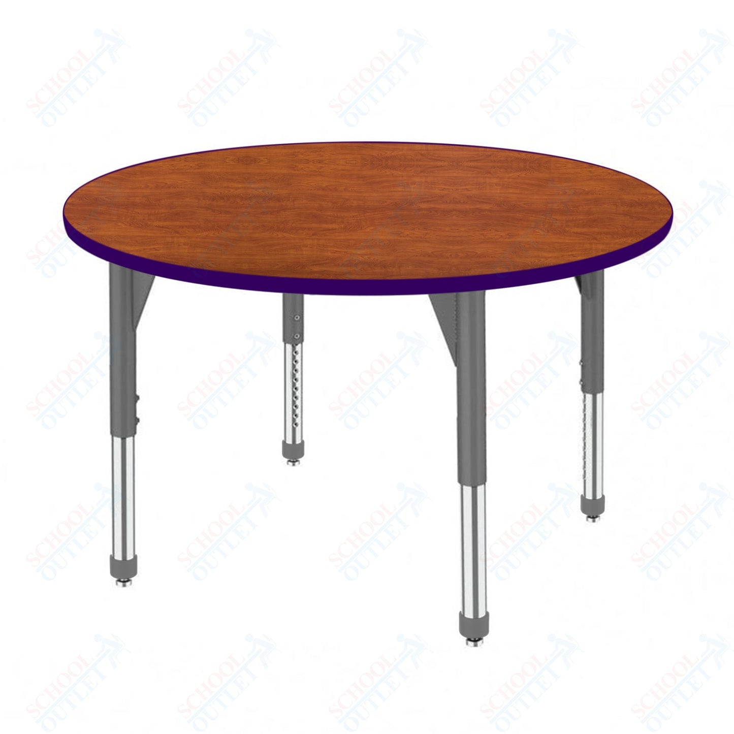 Marco Premier Series 42" Round Stand-Up Table Adjustable Height 32"-42" (43-2245-MA)