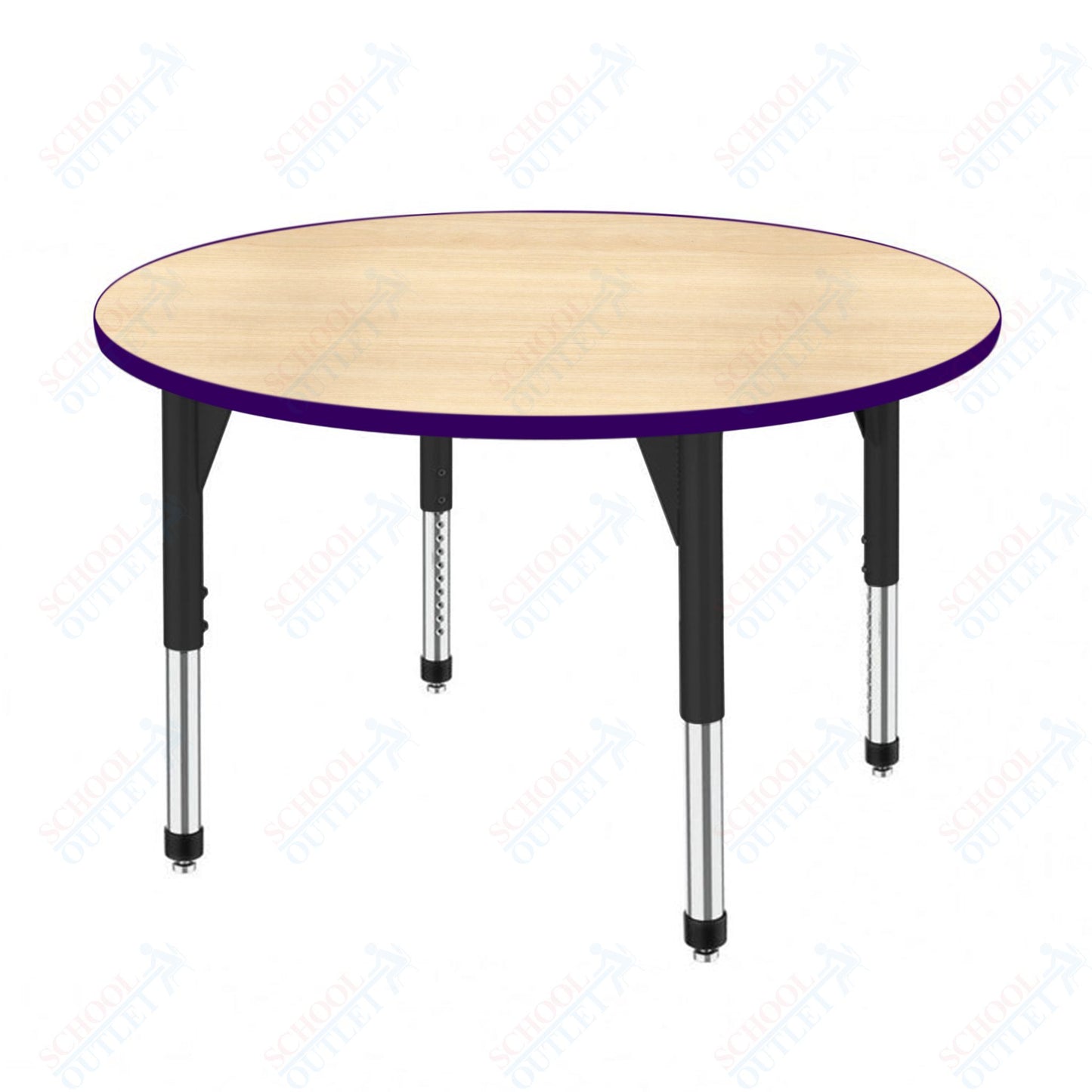 Marco Premier Series 42" Round Stand-Up Table Adjustable Height 32"-42" (43-2245-MA)