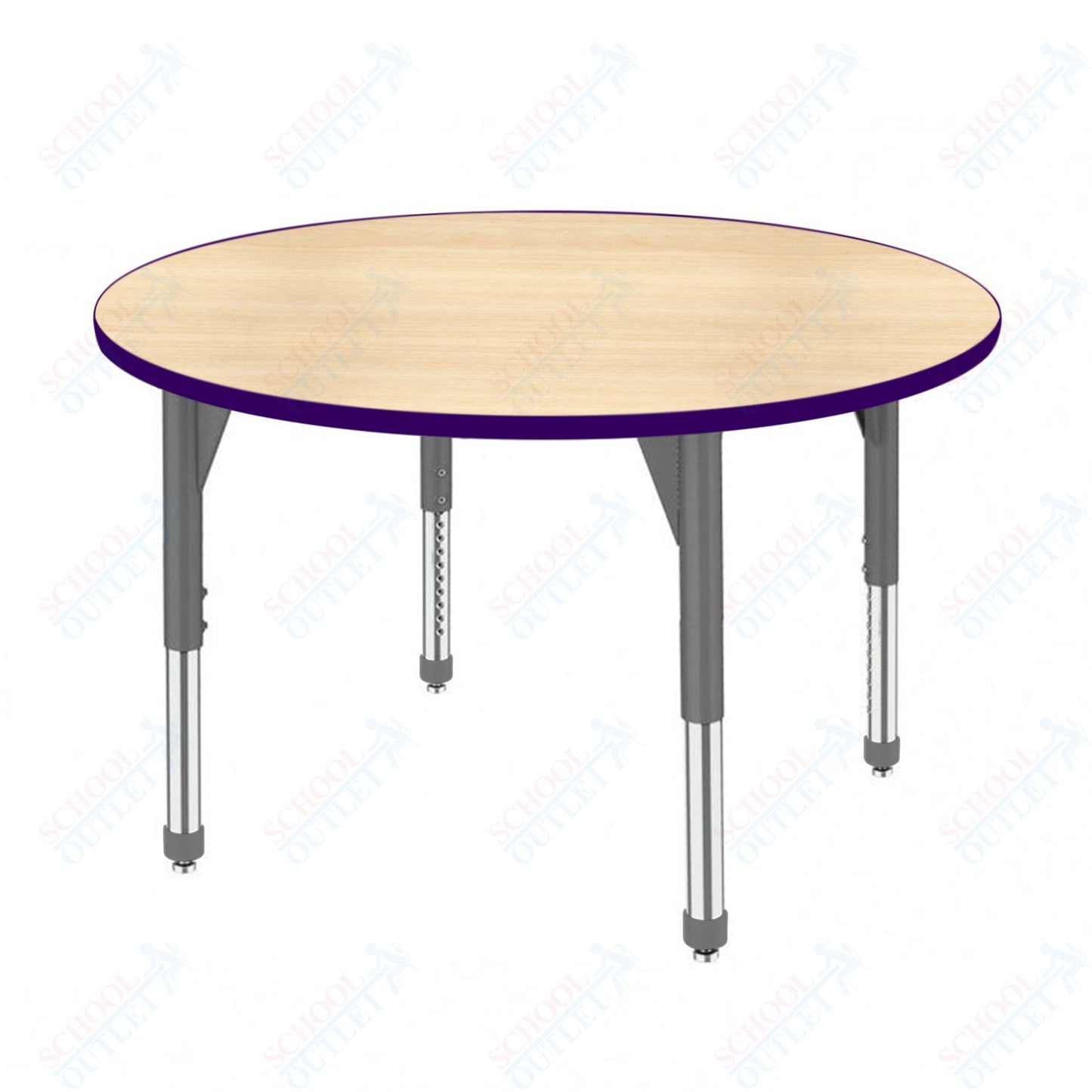 Marco Premier Series 42" Round Stand-Up Table Adjustable Height 32"-42" (43-2245-MA)