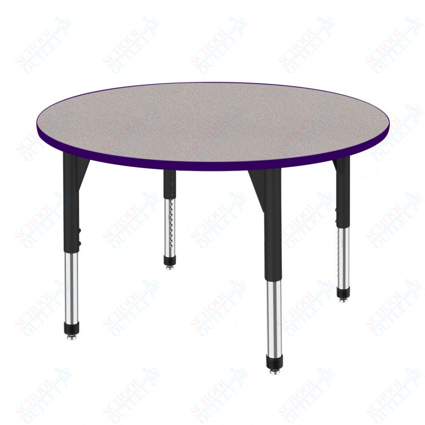 Marco Premier Series 42" Round Stand-Up Table Adjustable Height 32"-42" (43-2245-MA)