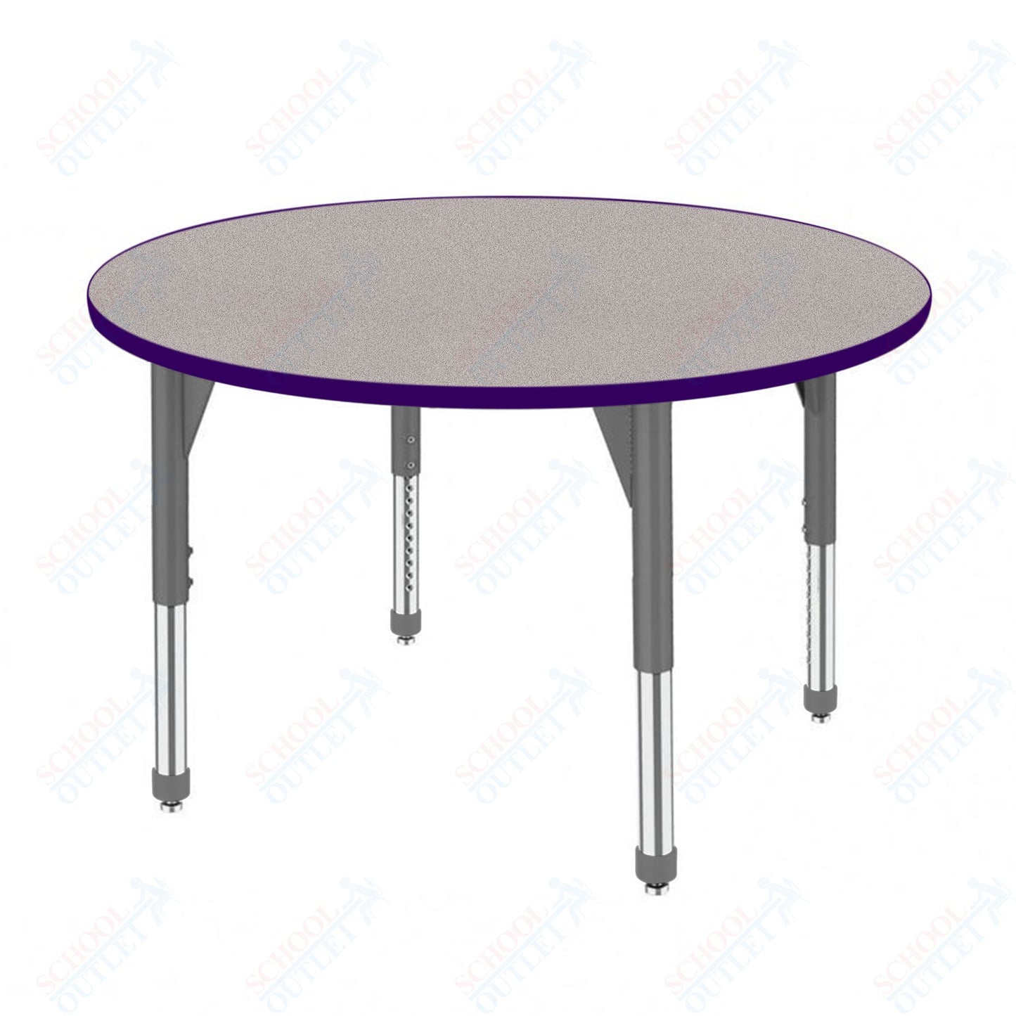 Marco Premier Series 42" Round Stand-Up Table Adjustable Height 32"-42" (43-2245-MA)