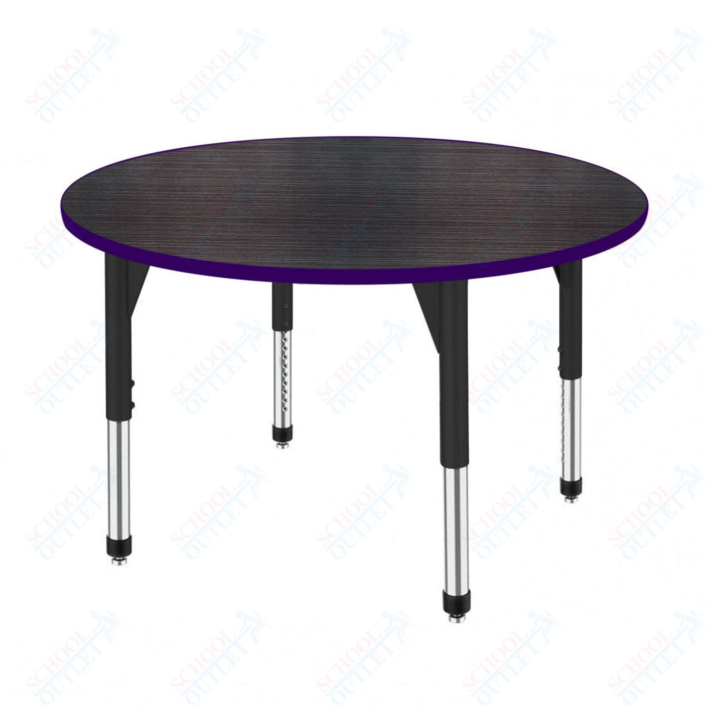 Marco Premier Series 42" Round Stand-Up Table Adjustable Height 32"-42" (43-2245-MA)