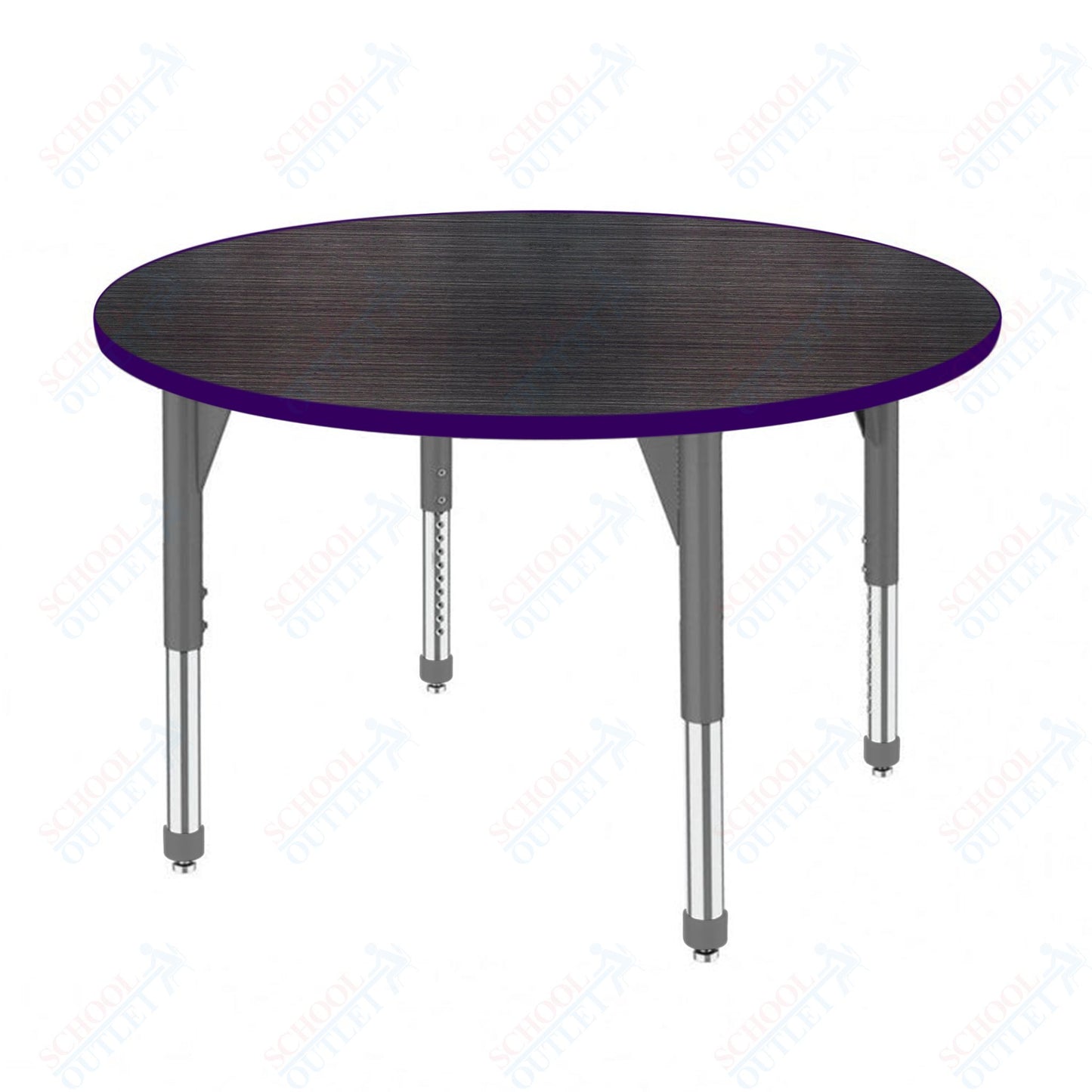 Marco Premier Series 42" Round Stand-Up Table Adjustable Height 32"-42" (43-2245-MA)