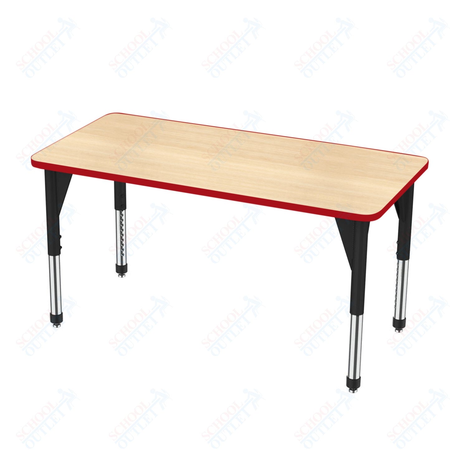 Marco Premier Series Rectangle Activity Table 36" x 72" Adjustable Height 21"-31" (43-2248-MB)