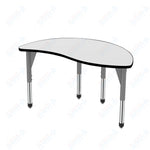 Marco Premier Series Wave Half Round Stand-Up Table w/ Dry Erase Top 30