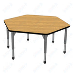 Marco Premier Series Hexagon Stand-Up Table 54.5