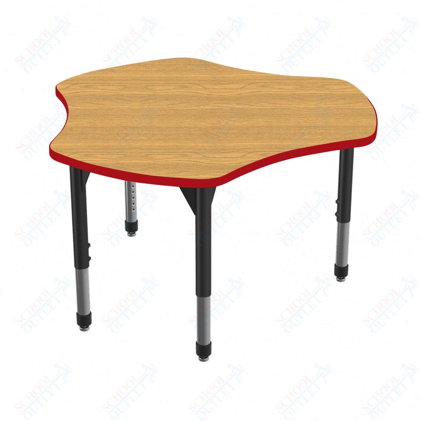 Marco Premier Series 48" Triad Stand-Up Table Adjustable Height 32"-42" (43-2264-MA)
