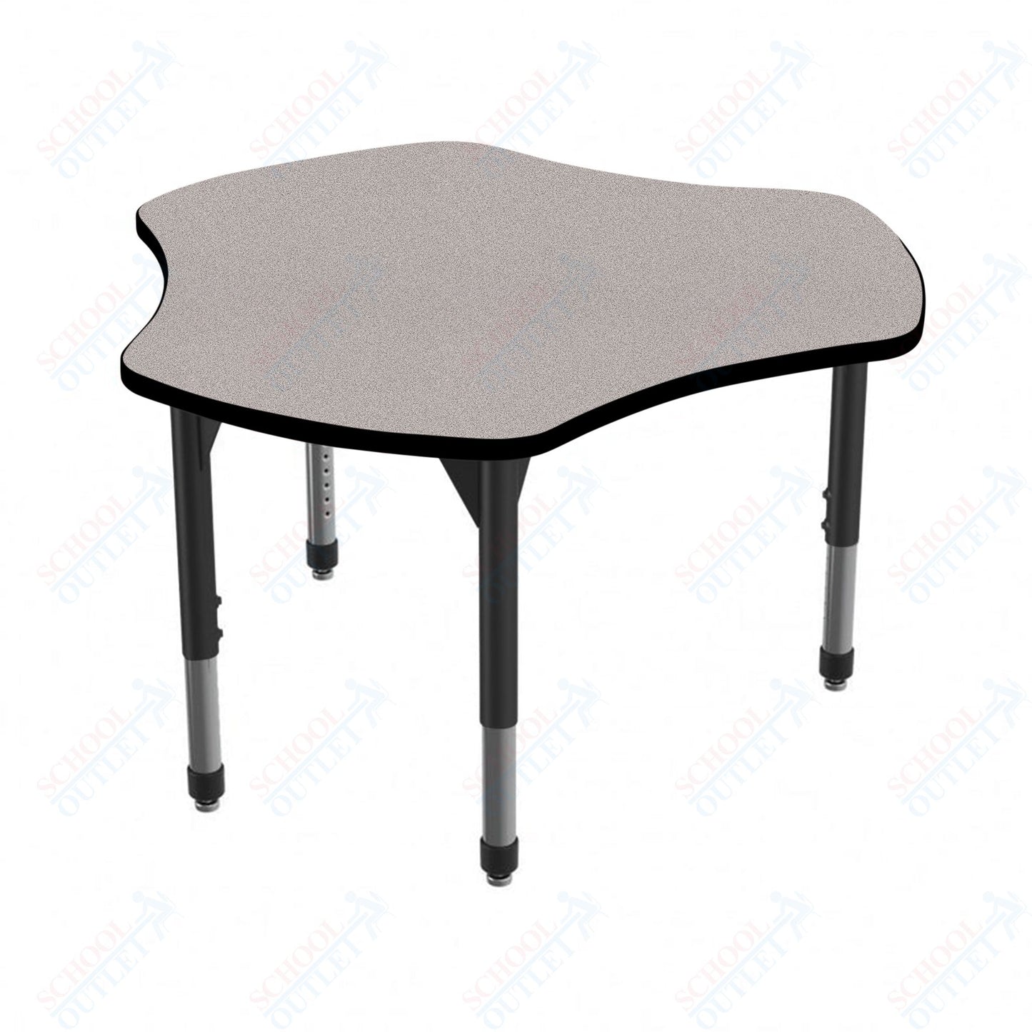 Marco Premier Series 48" Triad Stand-Up Table Adjustable Height 32"-42" (43-2264-MA)