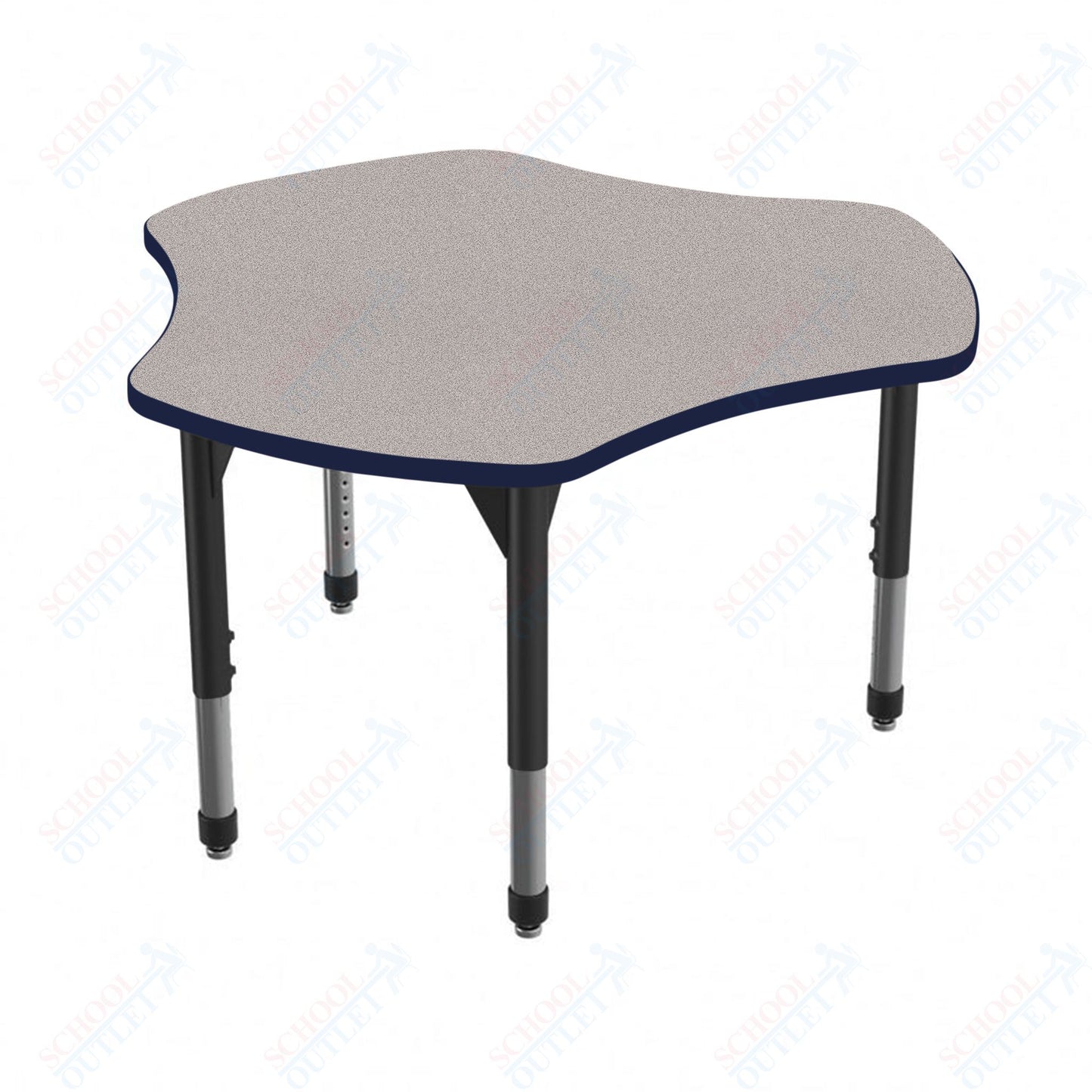 Marco Premier Series 48" Triad Stand-Up Table Adjustable Height 32"-42" (43-2264-MA)