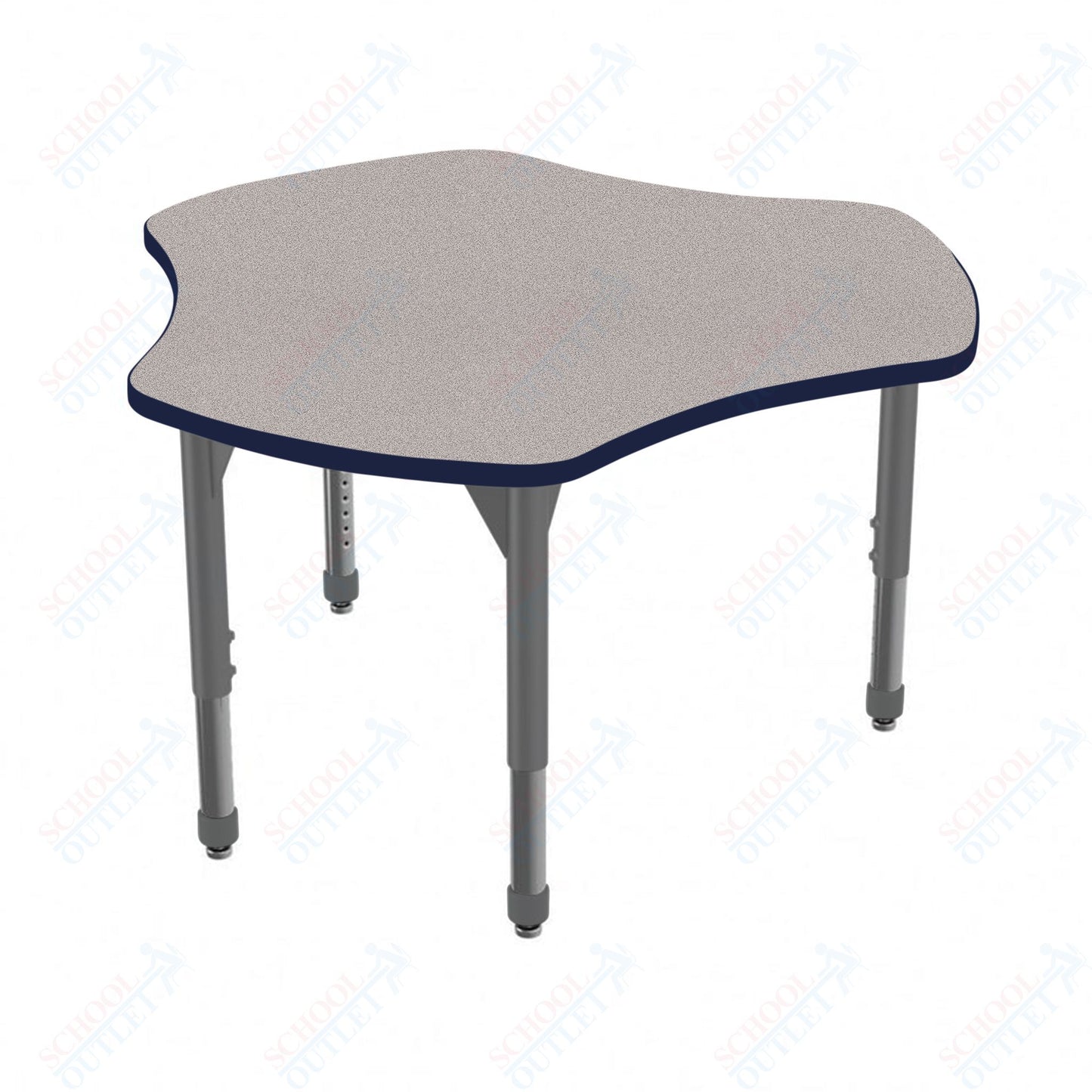 Marco Premier Series 48" Triad Stand-Up Table Adjustable Height 32"-42" (43-2264-MA)