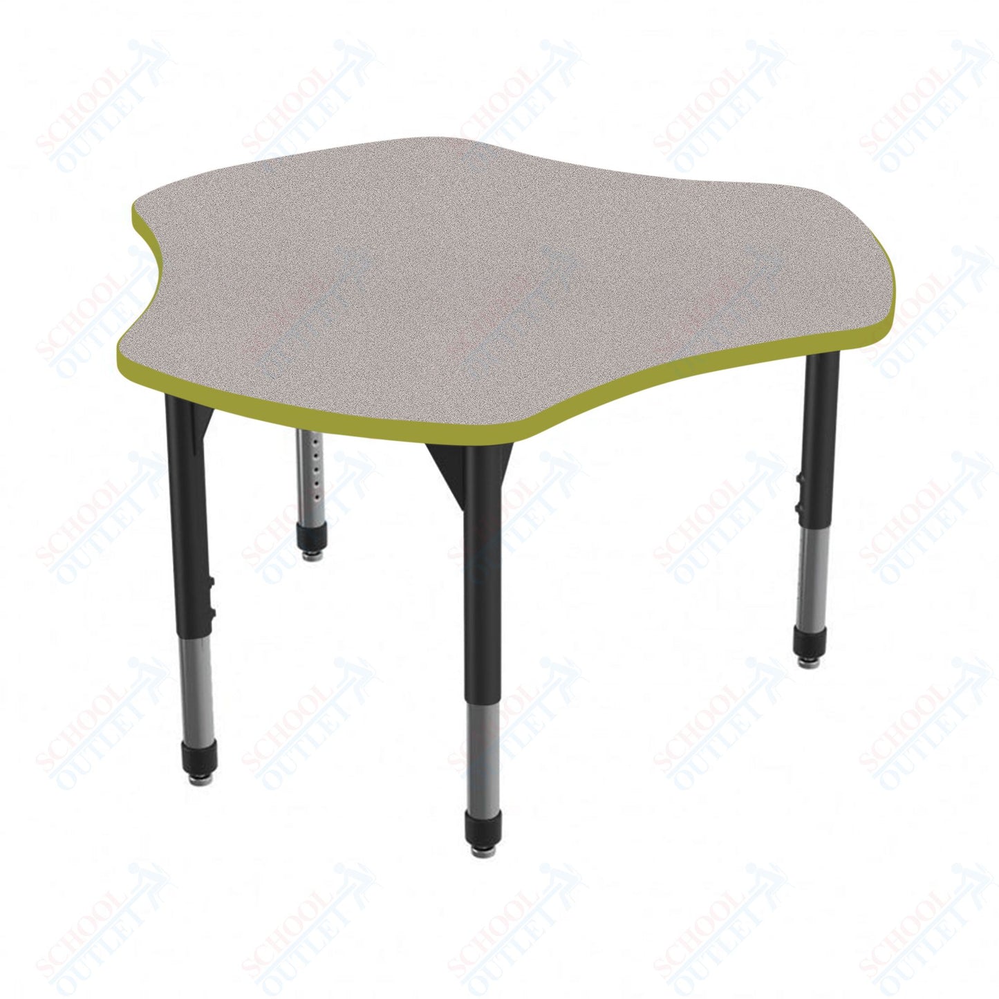Marco Premier Series 48" Triad Stand-Up Table Adjustable Height 32"-42" (43-2264-MA)