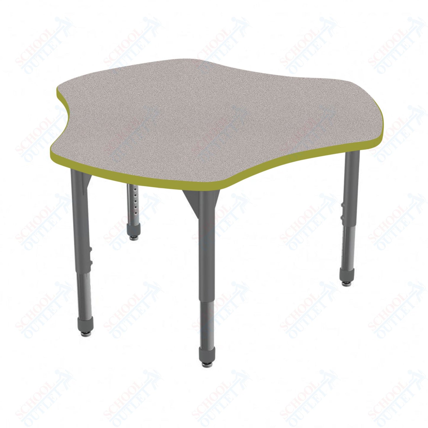 Marco Premier Series 48" Triad Stand-Up Table Adjustable Height 32"-42" (43-2264-MA)