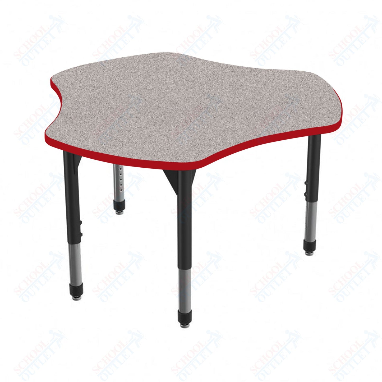 Marco Premier Series 48" Triad Stand-Up Table Adjustable Height 32"-42" (43-2264-MA)