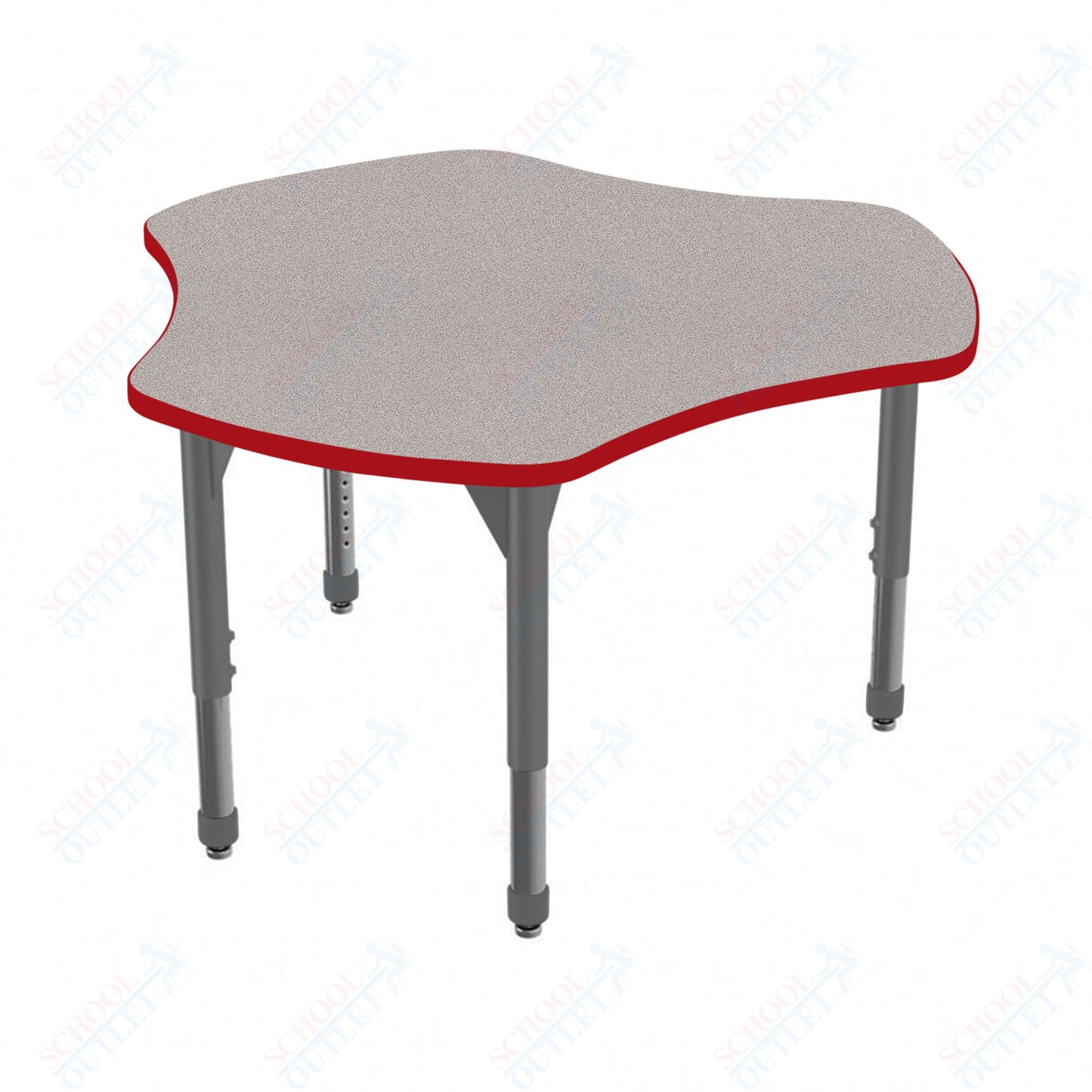 Marco Premier Series 48" Triad Stand-Up Table Adjustable Height 32"-42" (43-2264-MA)