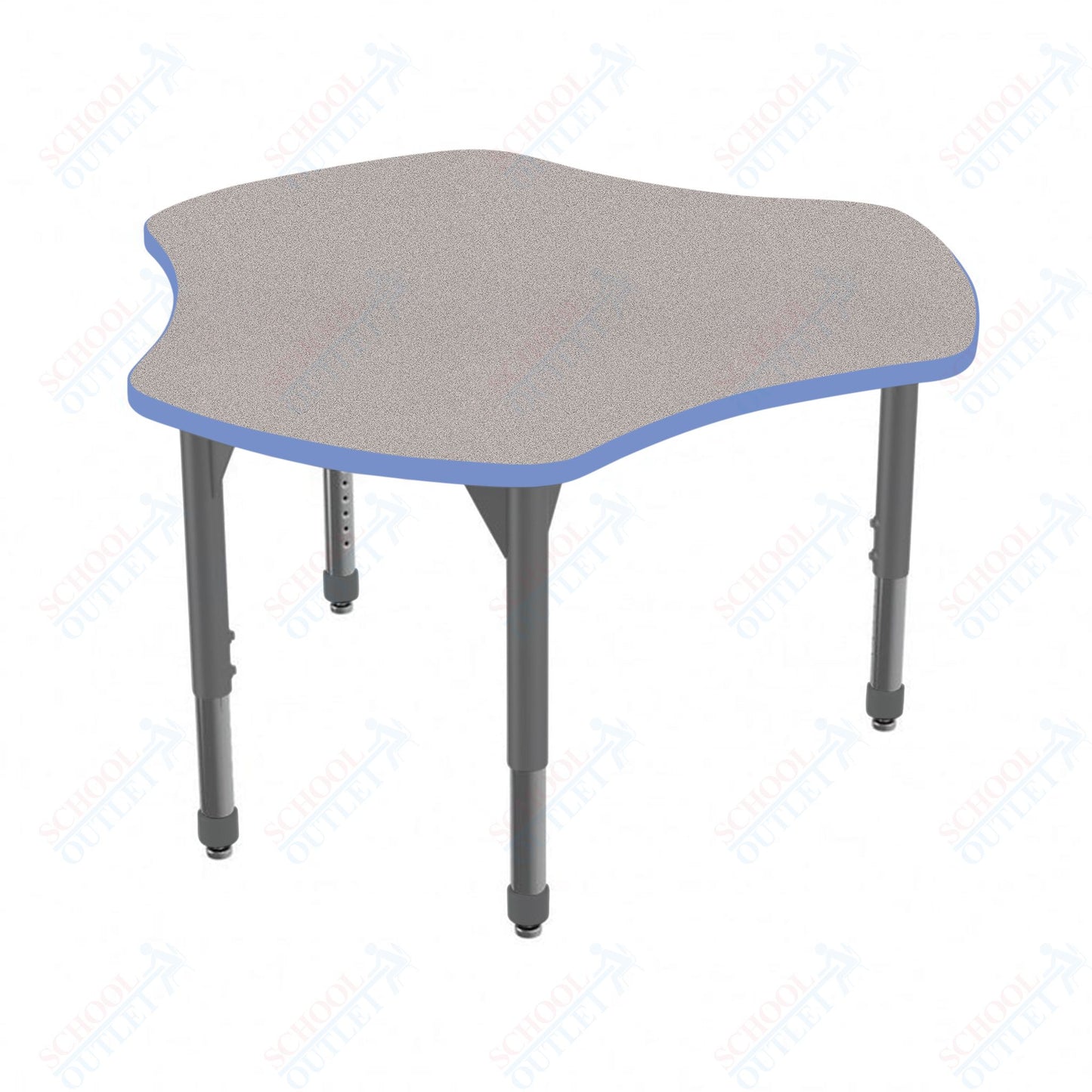 Marco Premier Series 48" Triad Stand-Up Table Adjustable Height 32"-42" (43-2264-MA)