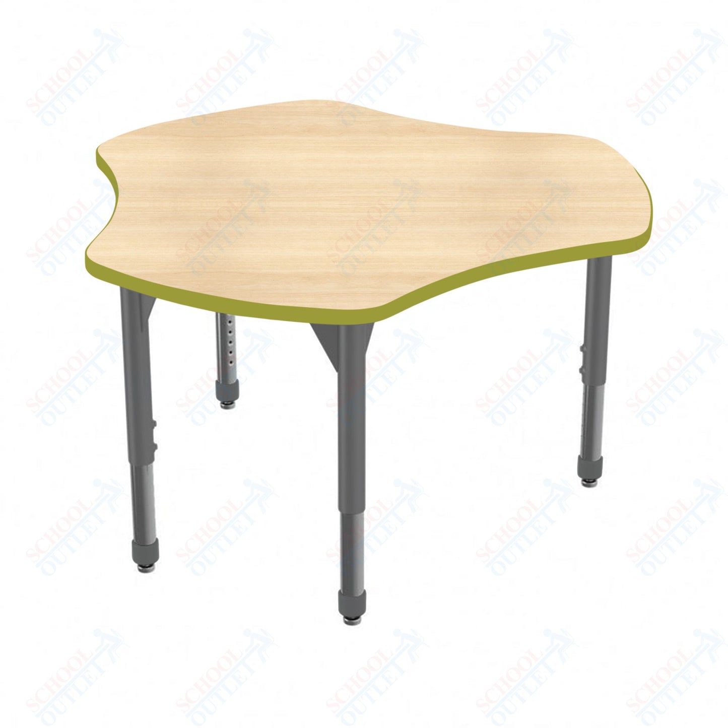 Marco Premier Series 48" Triad Stand-Up Table Adjustable Height 32"-42" (43-2264-MA)