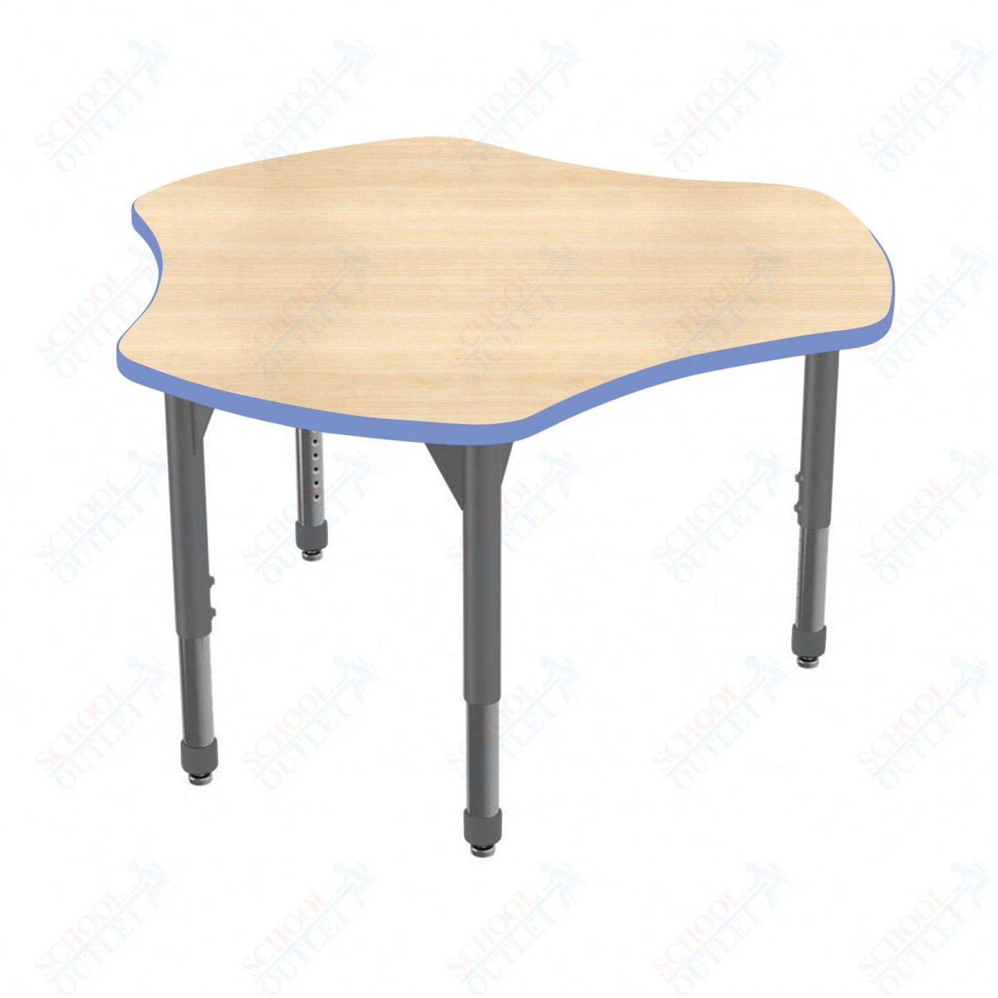 Marco Premier Series 48" Triad Stand-Up Table Adjustable Height 32"-42" (43-2264-MA)