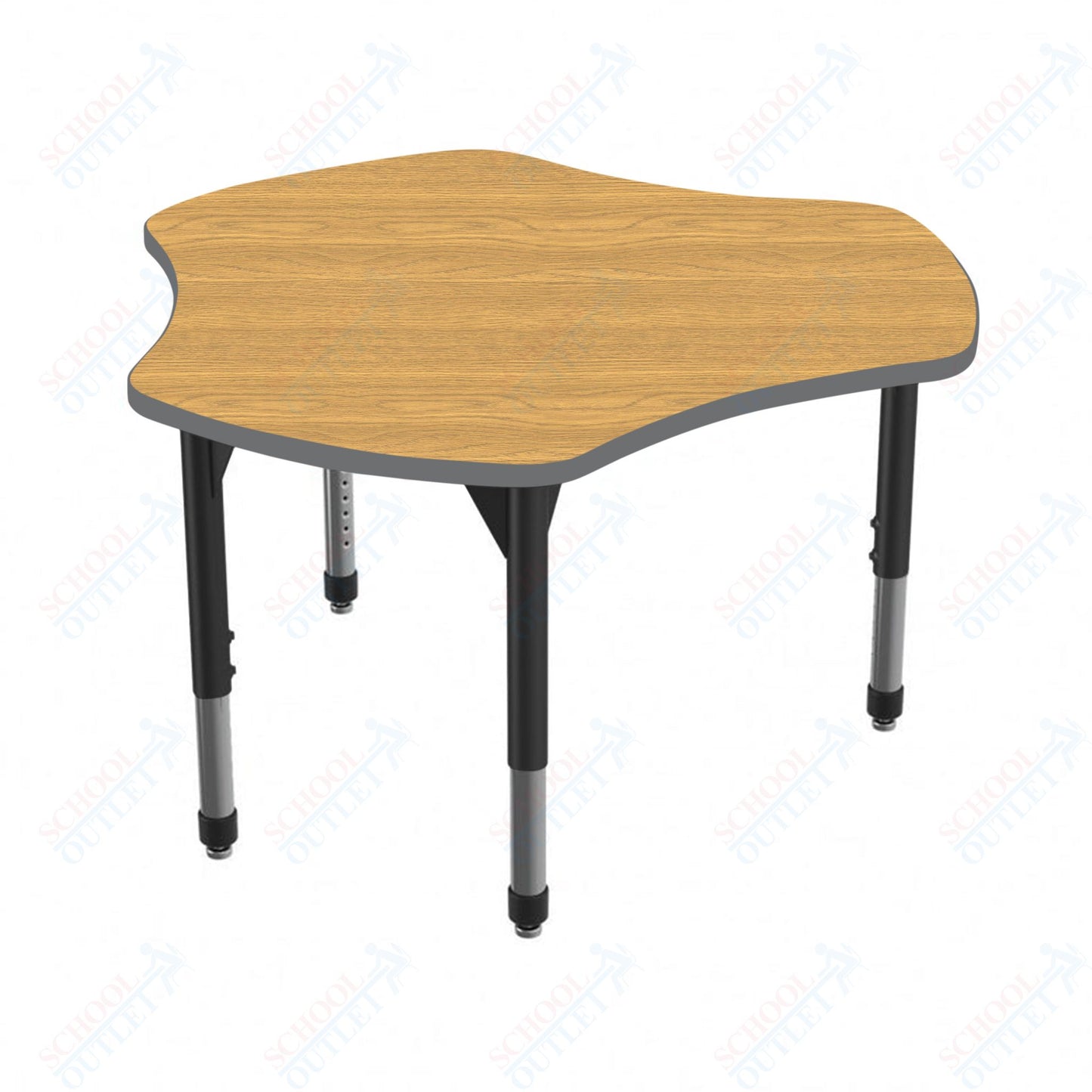 Marco Premier Series 48" Triad Stand-Up Table Adjustable Height 32"-42" (43-2264-MA)