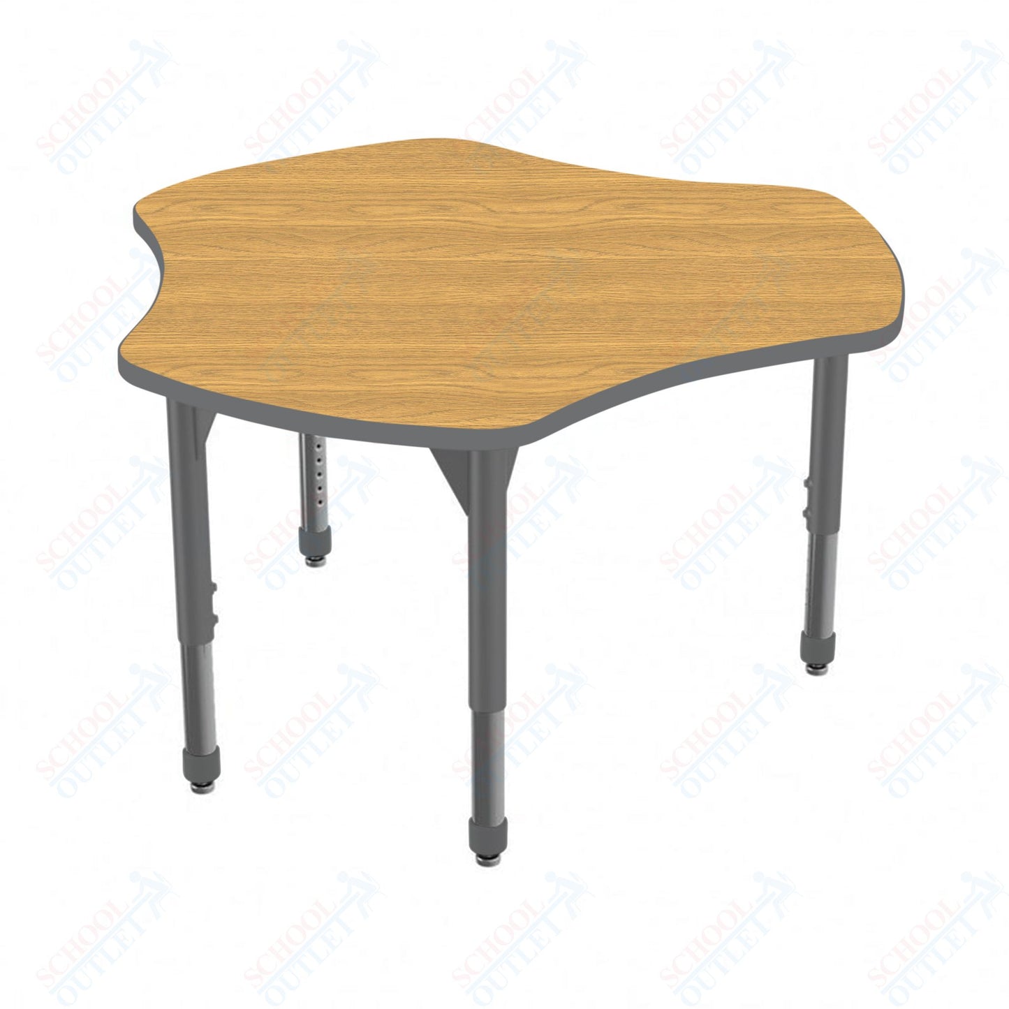 Marco Premier Series 48" Triad Stand-Up Table Adjustable Height 32"-42" (43-2264-MA)