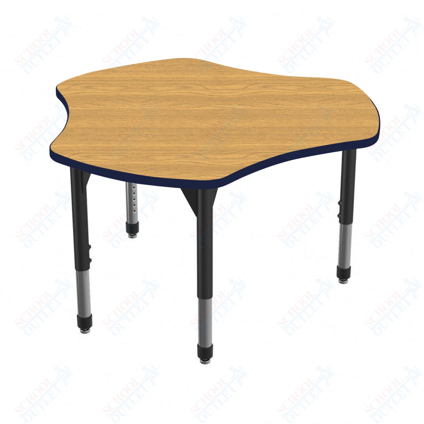 Marco Premier Series 48" Triad Stand-Up Table Adjustable Height 32"-42" (43-2264-MA)