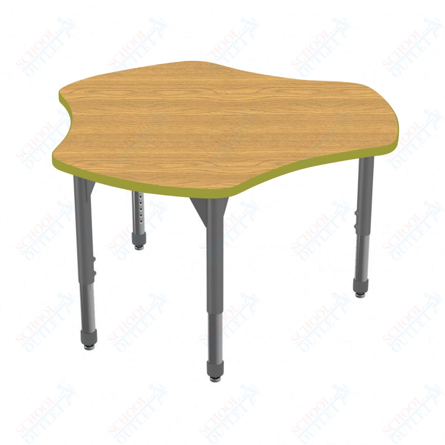 Marco Premier Series 48" Triad Stand-Up Table Adjustable Height 32"-42" (43-2264-MA)