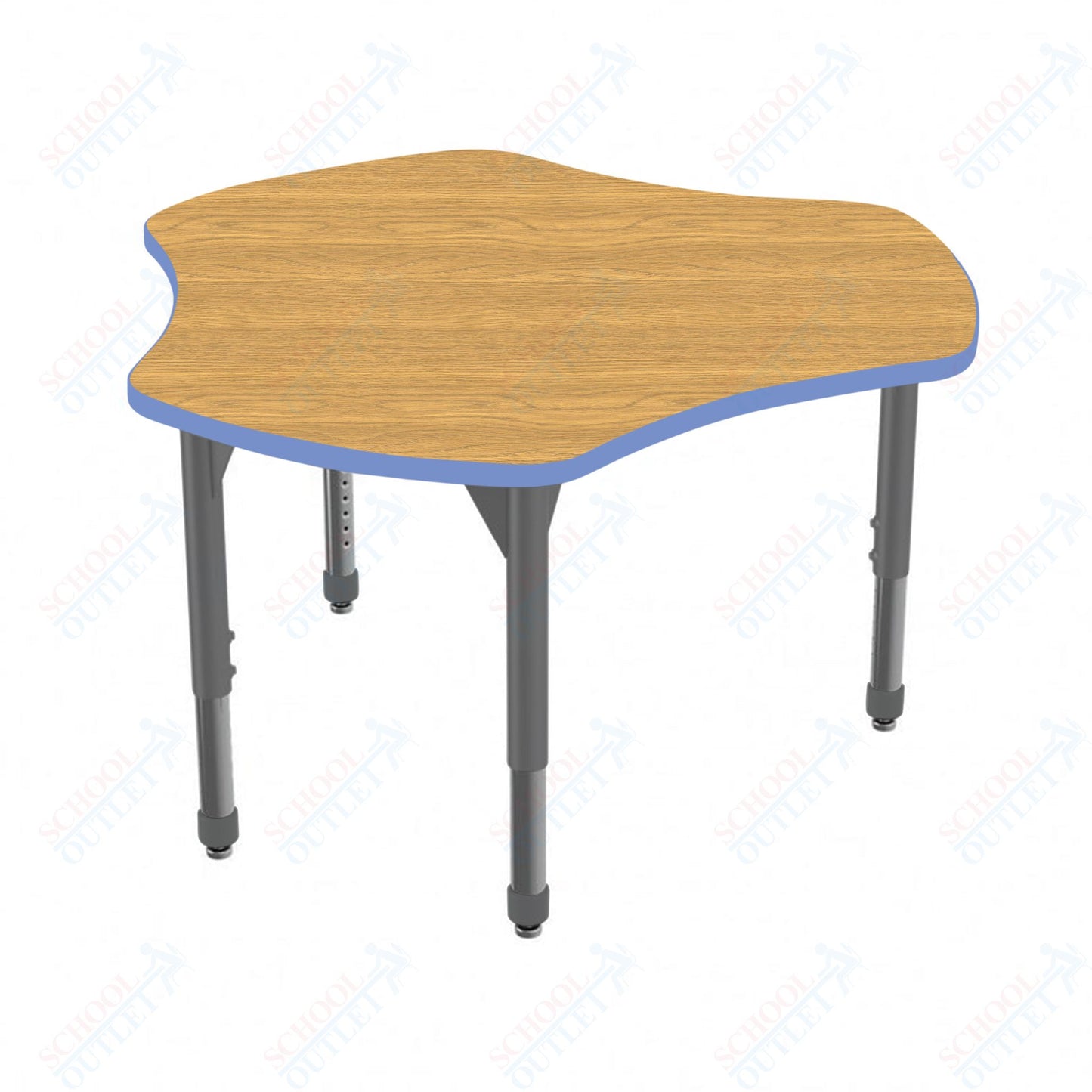 Marco Premier Series 48" Triad Stand-Up Table Adjustable Height 32"-42" (43-2264-MA)