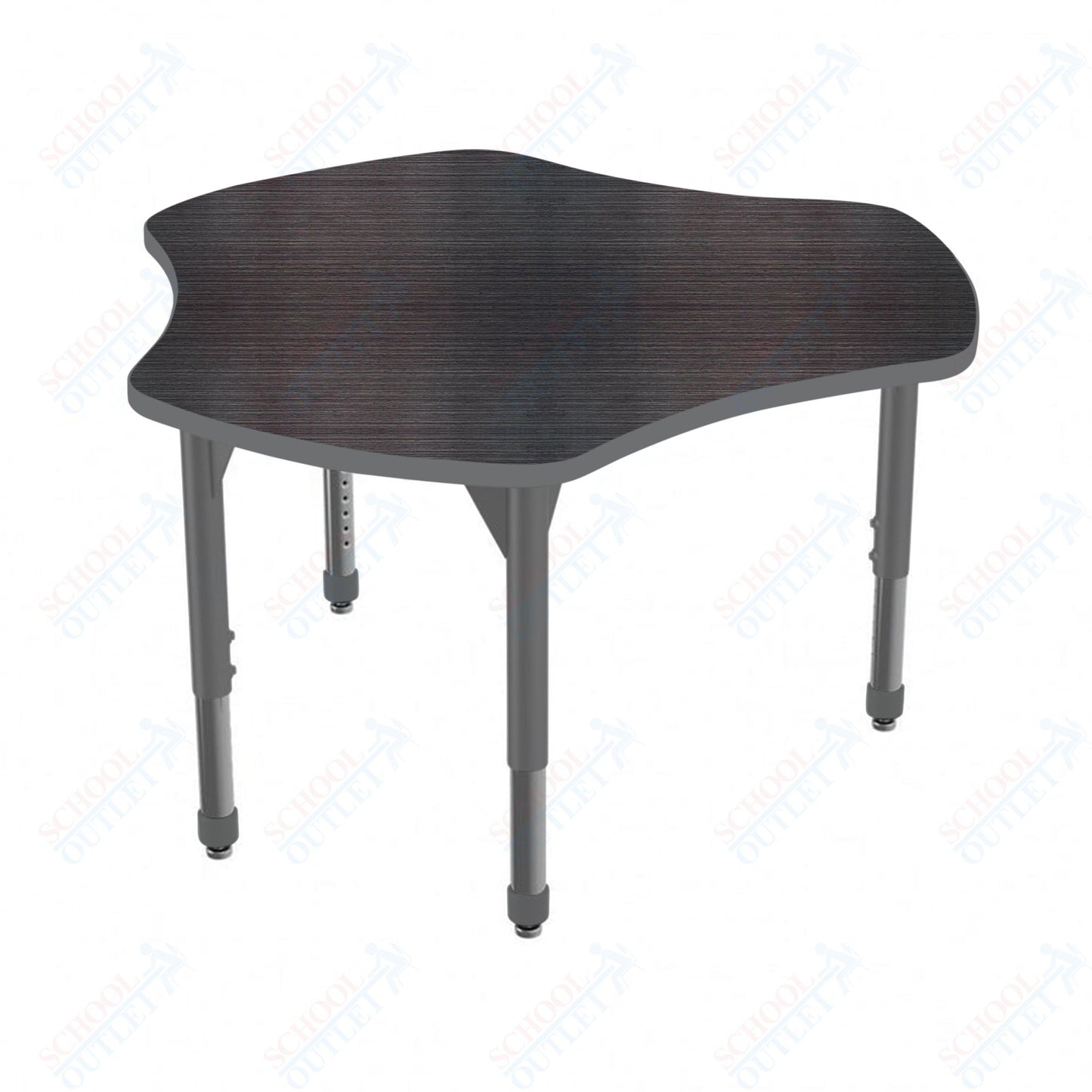 Marco Premier Series 48" Triad Stand-Up Table Adjustable Height 32"-42" (43-2264-MA)