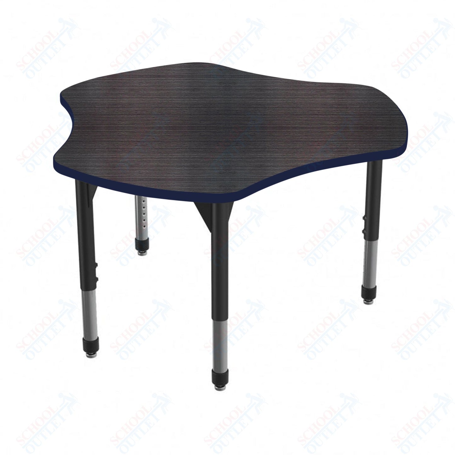 Marco Premier Series 48" Triad Stand-Up Table Adjustable Height 32"-42" (43-2264-MA)
