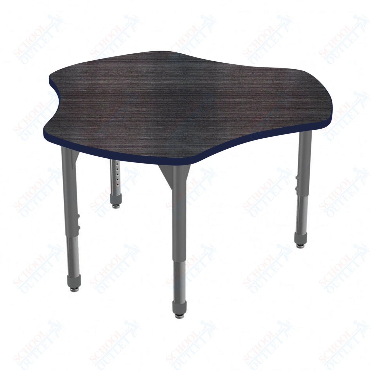 Marco Premier Series 48" Triad Stand-Up Table Adjustable Height 32"-42" (43-2264-MA)