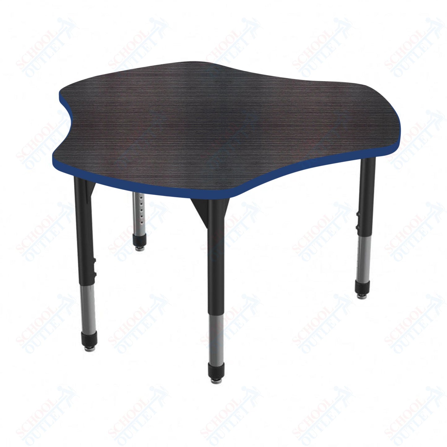 Marco Premier Series 48" Triad Stand-Up Table Adjustable Height 32"-42" (43-2264-MA)