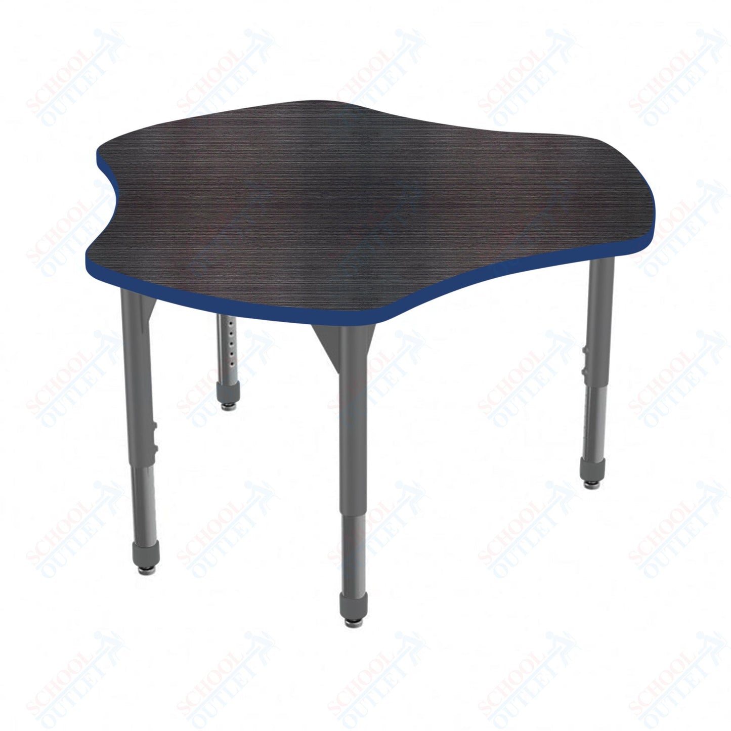 Marco Premier Series 48" Triad Stand-Up Table Adjustable Height 32"-42" (43-2264-MA)