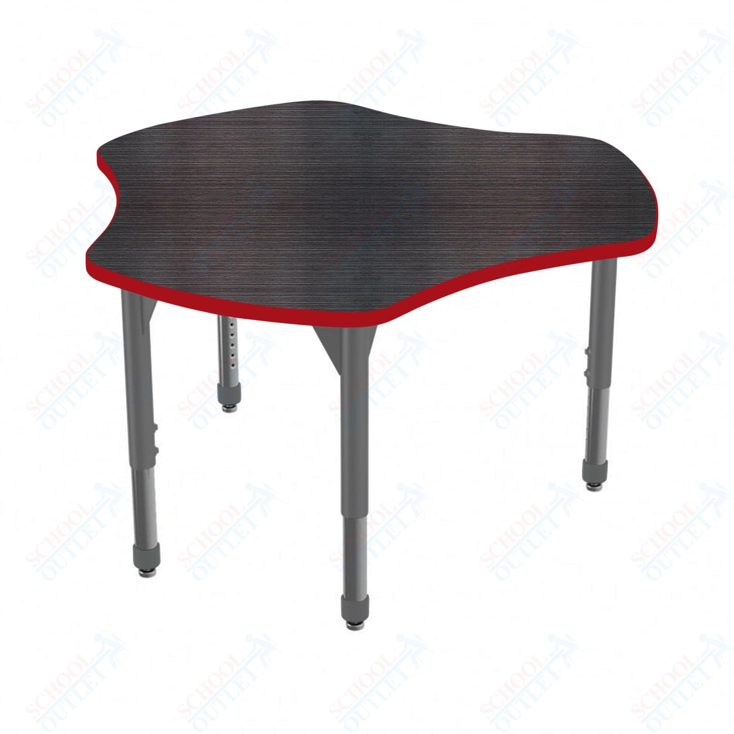 Marco Premier Series 48" Triad Stand-Up Table Adjustable Height 32"-42" (43-2264-MA)