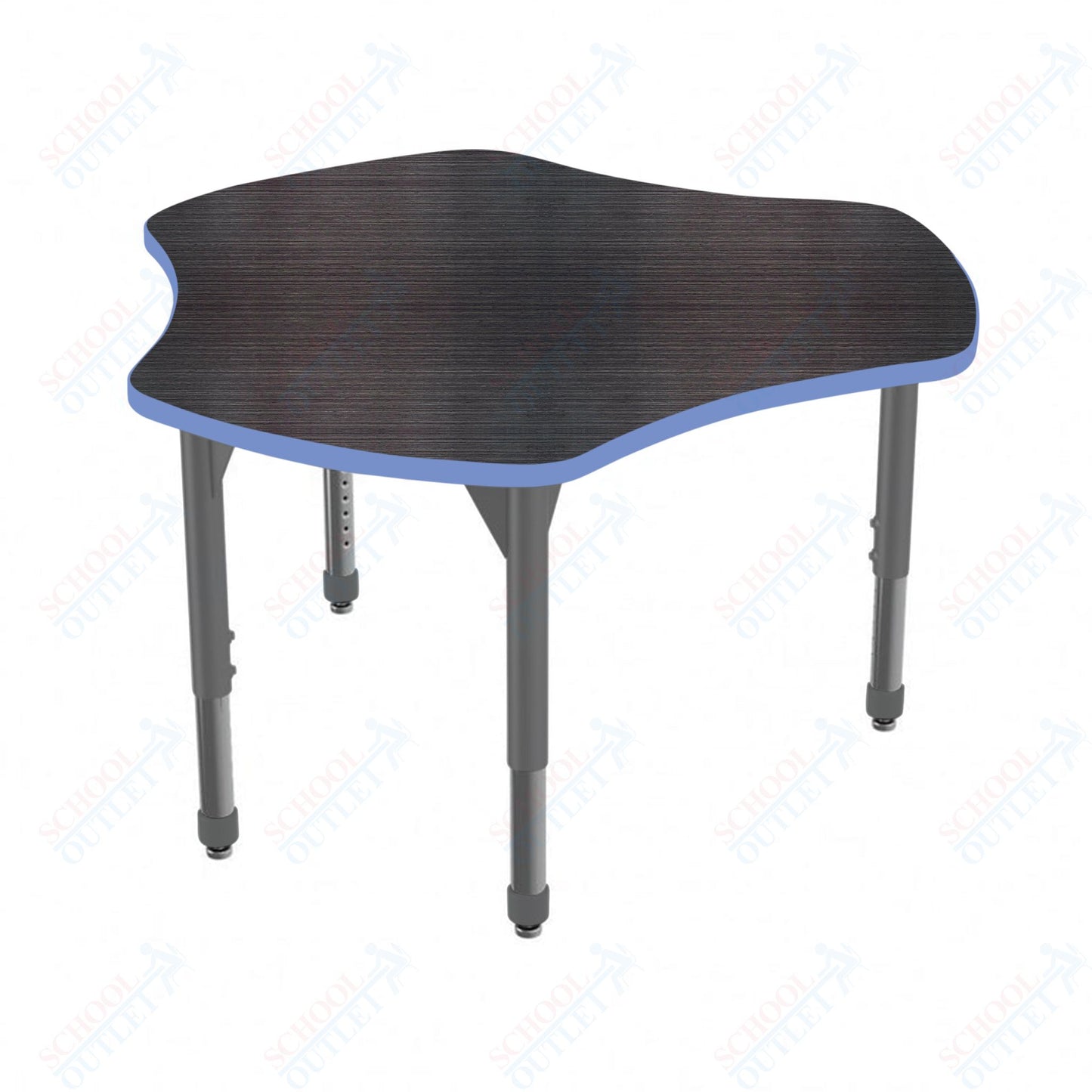 Marco Premier Series 48" Triad Stand-Up Table Adjustable Height 32"-42" (43-2264-MA)