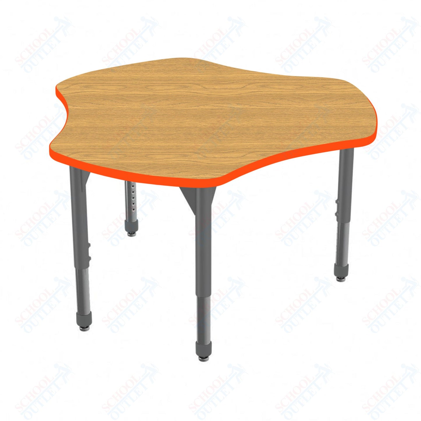 Marco Premier Series 48" Triad Stand-Up Table Adjustable Height 32"-42" (43-2264-MA)