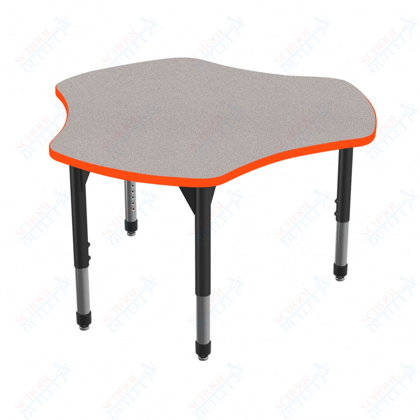 Marco Premier Series 48" Triad Stand-Up Table Adjustable Height 32"-42" (43-2264-MA)