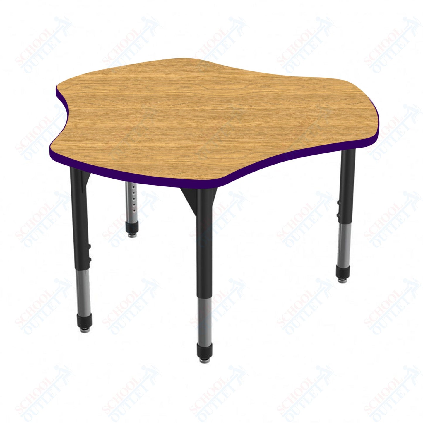 Marco Premier Series 48" Triad Stand-Up Table Adjustable Height 32"-42" (43-2264-MA)