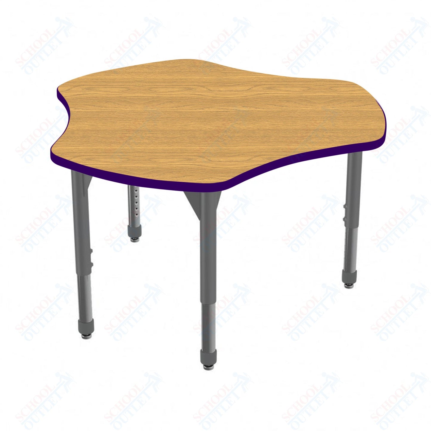 Marco Premier Series 48" Triad Stand-Up Table Adjustable Height 32"-42" (43-2264-MA)