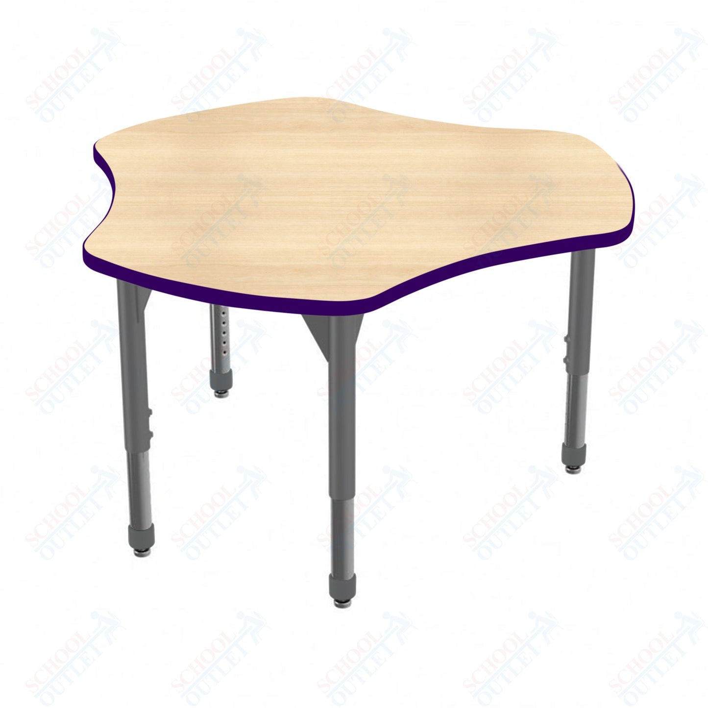 Marco Premier Series 48" Triad Stand-Up Table Adjustable Height 32"-42" (43-2264-MA)