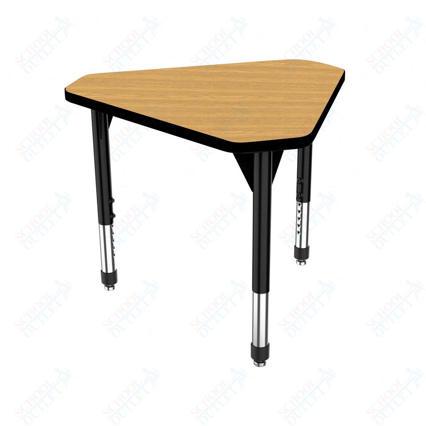 Marco Premier Series Gem Collaborative Desk 29.75" x 33.5" Adjustable Height 21"-31" (43-2271-MB)