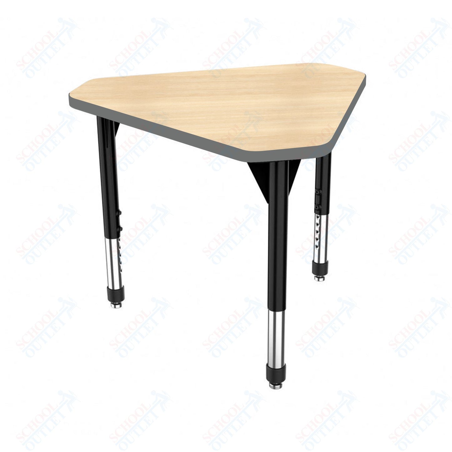 Marco Premier Series Gem Collaborative Desk 29.75" x 33.5" Adjustable Height 21"-31" (43-2271-MB)