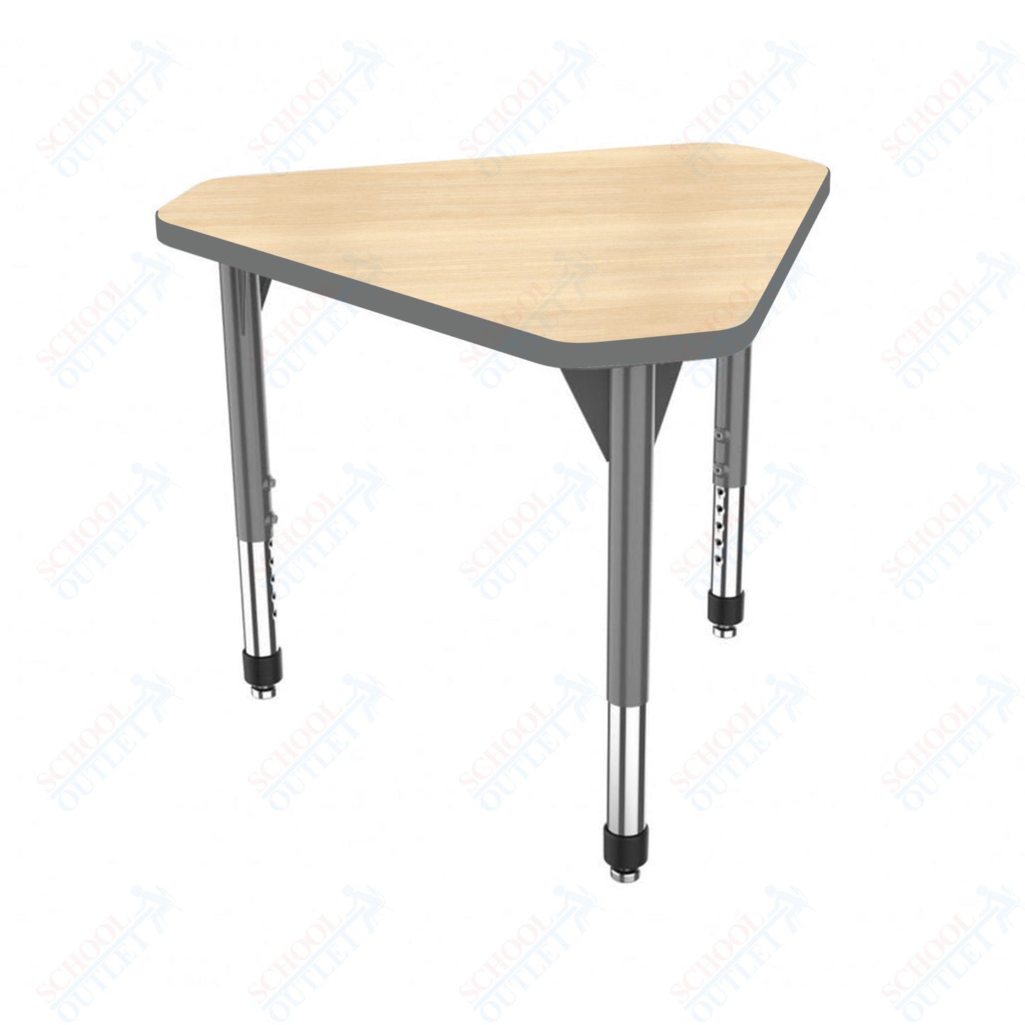 Marco Premier Series Gem Collaborative Desk 29.75" x 33.5" Adjustable Height 21"-31" (43-2271-MB)